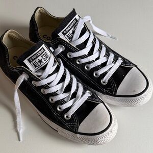 Converse Black & White Low Top Sneakers